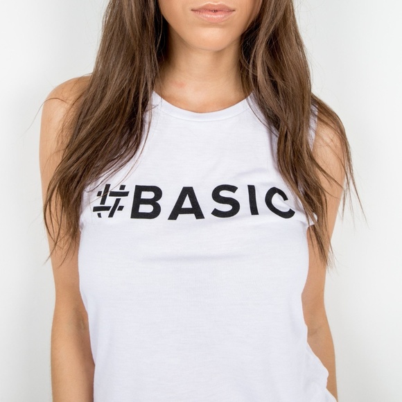 ... Tops - Hashtag Basic TANK TOP